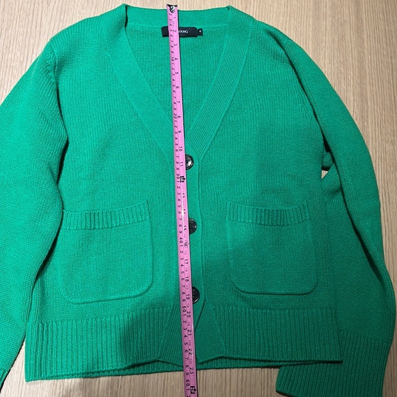 ❌ SOLD ❌ Lisa Yang Cashmere Cardigan and Bralette Set in Green - Picture 11 of 11